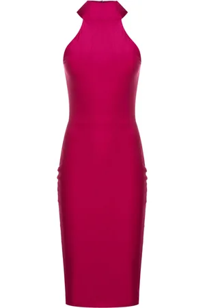 Lethicia Bronstein Audrey high-neck midi dress