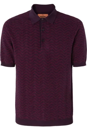 Missoni Wave-motif polo shirt