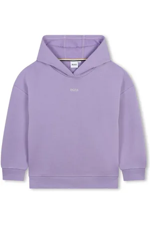 HUGO BOSS Logo-embroidered hoodie