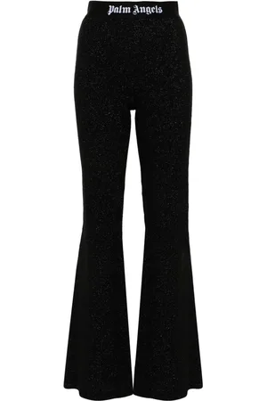 Palm Angels Logo-tape trousers