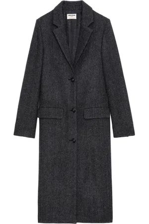 Zadig & Voltaire Wool-blend single-breasted coat