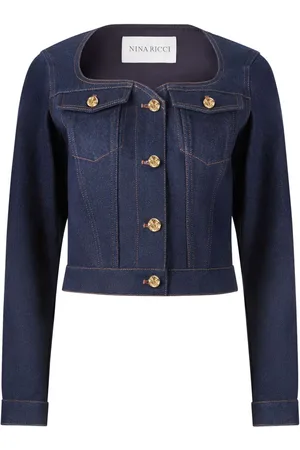 Nina Ricci Sweetheart Denim Jacket