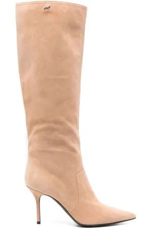 Alberta Ferretti 85mm suede boots