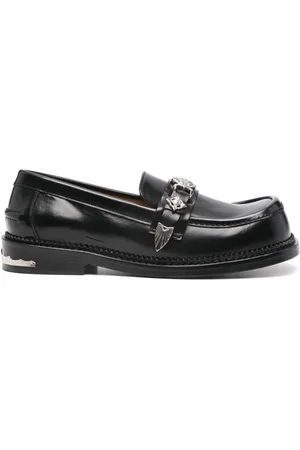 TOGA PULLA Metallic-detail loafers
