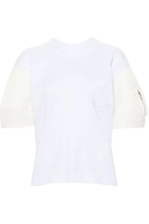 SACAI Cotton jersey T-Shirt