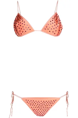 Oseree Gem crystal-embellished bikini