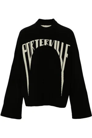Rick Owens Intarsia-knit sweater