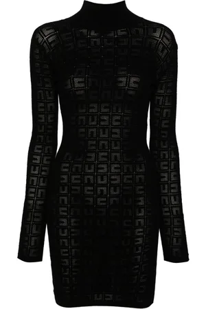 Elisabetta Franchi Logo-jacquard mini dress
