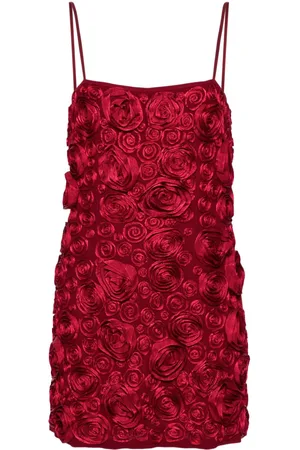 BLUMARINE 3D-detail mini dress