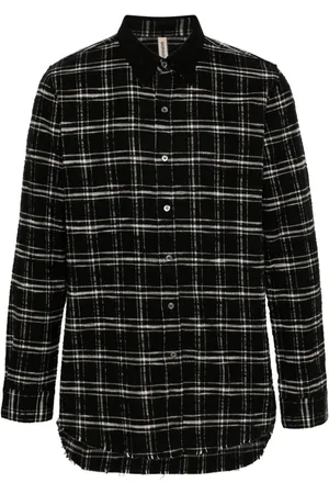 GIORGIO BRATO Tartan-check shirt
