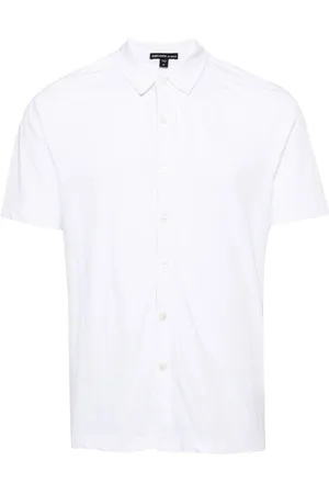 James Perse Classic-collar cotton shirt