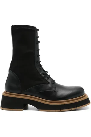 Paloma Barceló Leather combat boots