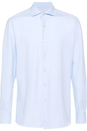 Glanshirt Technical fabric shirt