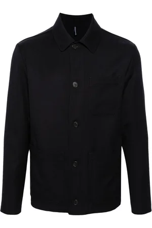 Incotex Mélange wool blouse