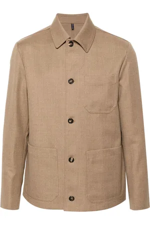 Incotex Mélange wool blouse