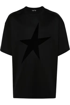 MUGLER Star-flocked T-shirt