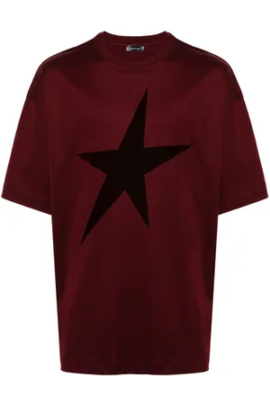 MUGLER Star-flocked T-shirt