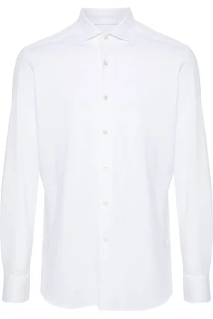 Glanshirt Technical fabric shirt