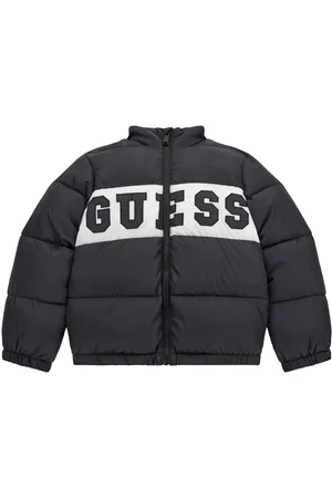 Guess Logo-print padded jacket
