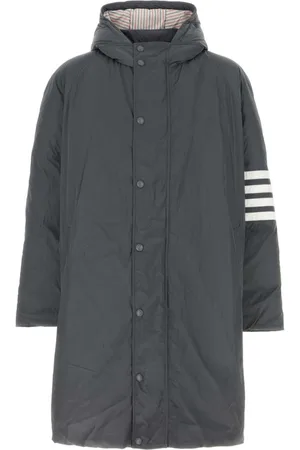 Thom Browne 4-Bar down hooded parka