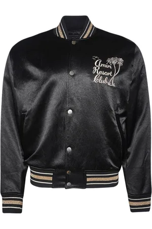 AMIRI Logo-embroidered track jacket