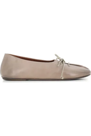MARSÈLL Leather ballerina shoes
