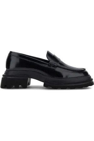 Hogan Polished leather loafers