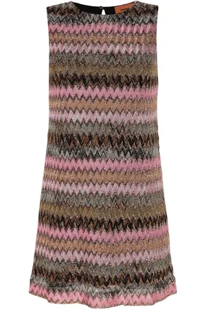 Missoni Zigzag lurex minidress