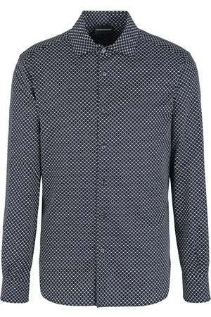 Emporio Armani Logo-print cotton shirt