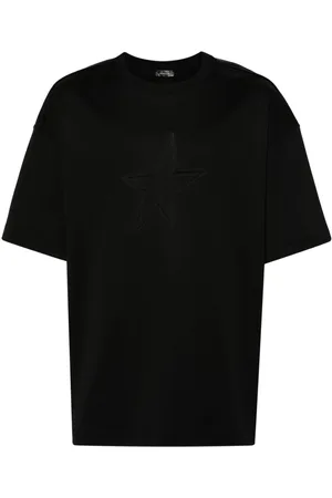 MUGLER Star-embossed T-shirt