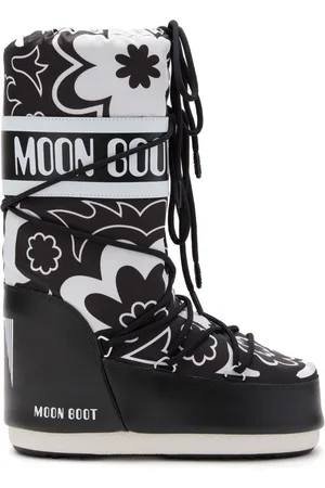 Moon Boot Icon floral-print boots