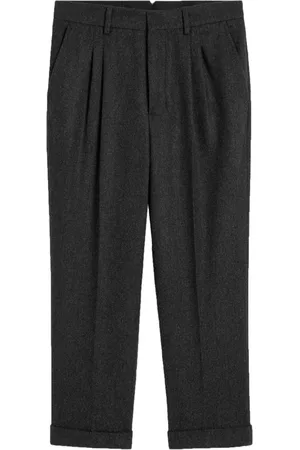 Ami Carrot wool cropped trousers