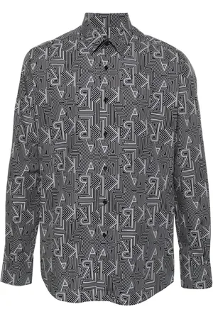 Karl Lagerfeld Logo-print cotton shirt