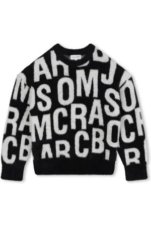 Marc Jacobs Intarsia-knit logo jumper
