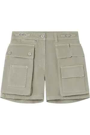 VERSACE Cargo denim shorts