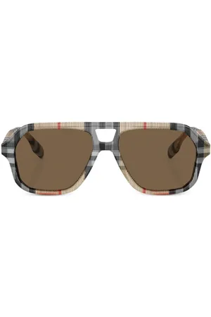 Burberry JB4340 navigator-frame sunglasses