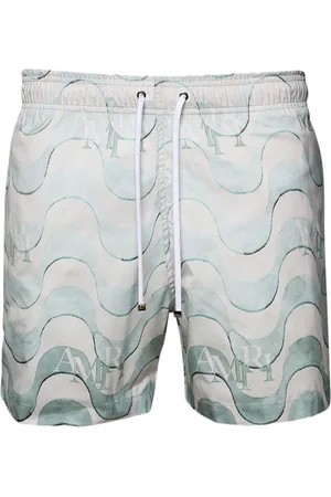 AMIRI Graphic-print swim shorts
