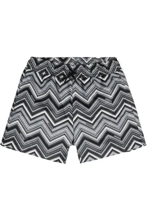Missoni Chevron-print swim shorts