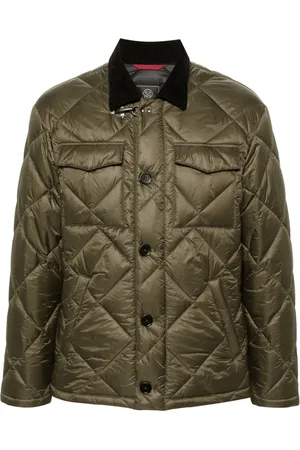 FAY Quilted shirt jacket