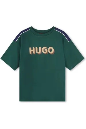 HUGO BOSS Logo-print cotton T-shirt