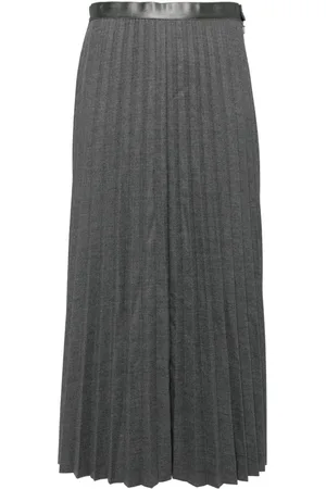 JNBY A-type pleated skirt