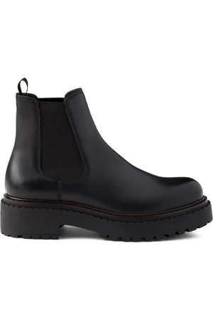 Prada Leather Chelsea boots
