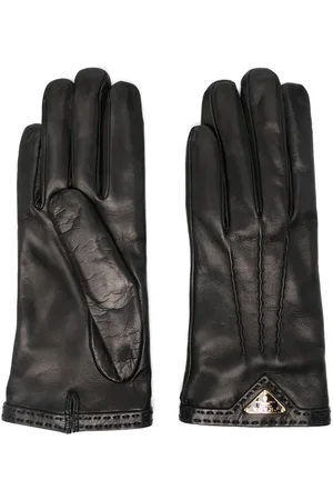 Prada Triangle-logo gloves