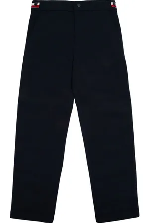 Moncler Logo-patch straight trousers