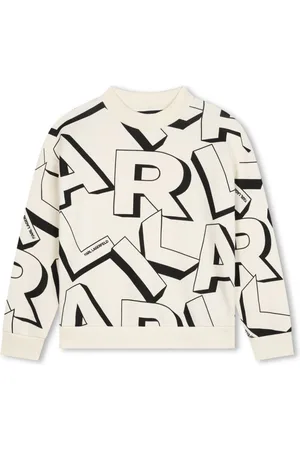 Karl Lagerfeld Logo-print fleece sweatshirt