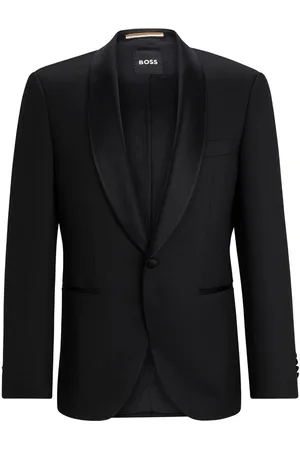 HUGO BOSS Jeckson shawl-lapels blazer