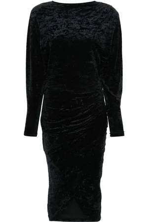 Marant Etoile Hadley velvet dress