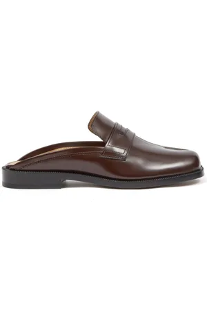 Maison Margiela Tabi City leather mules