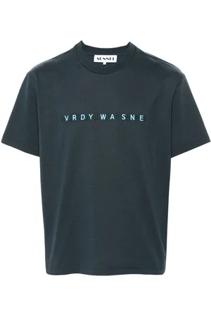 SUNNEI Logo-embroidered T-shirt