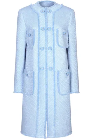 Dolce & Gabbana Single-breasted bouclé coat